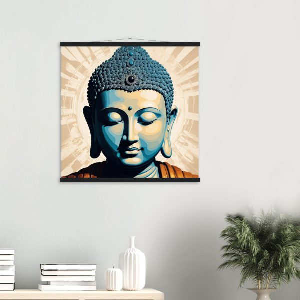 Mystic Serenity: Zen Buddha Wall Art 2