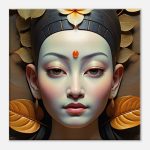 Lotus Crowned Goddess: A Golden Elegance 6