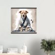 Elevate Your Space with Zen Dog Wall Art 31