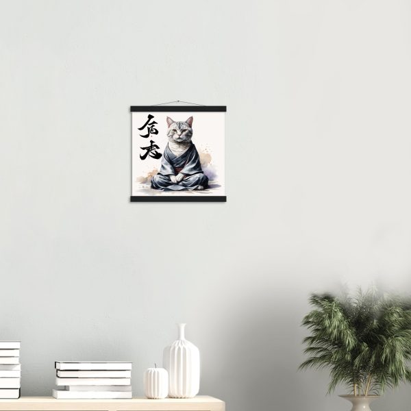 Zen Cat Wall Art: Find Your Inner Peace 8