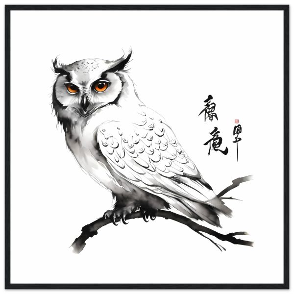 Exploring the Timeless Allure of the Chinese Zen Owl Print 16