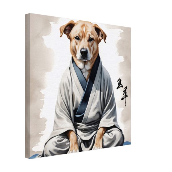 Elevate Your Space with Zen Dog Wall Art 16