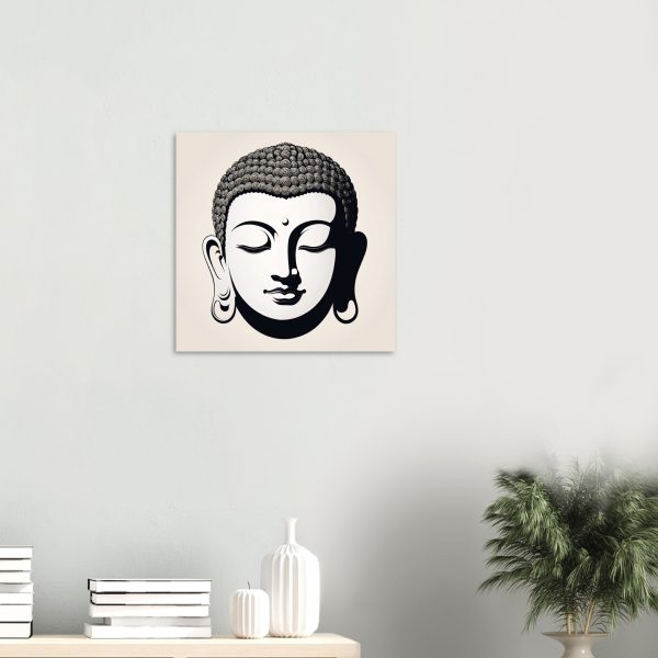 Enigmatic Zen: Tranquil Buddha Canvas 11