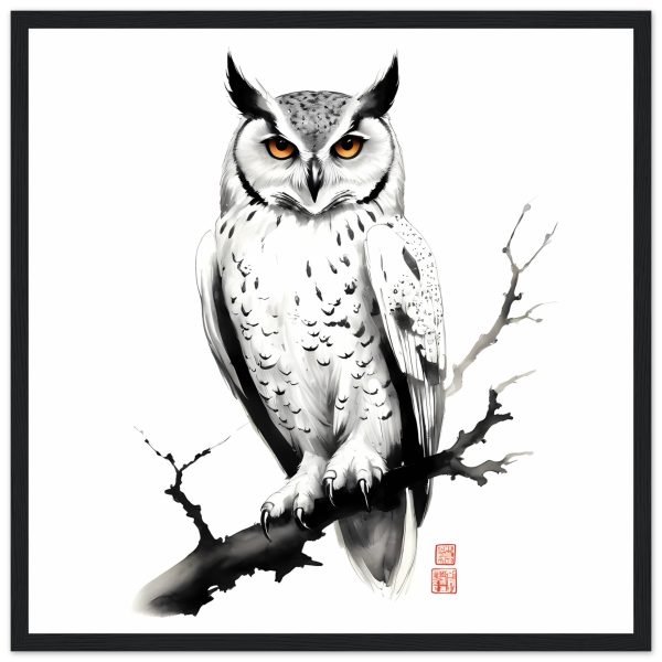 Unveiling the Enigma: A Closer Look at the Zen Owl Print 4