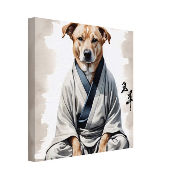 Elevate Your Space with Zen Dog Wall Art 14