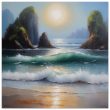Harmony in Hues: Sunset Ocean Scene 24