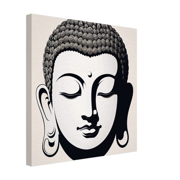 Enigmatic Zen: Tranquil Buddha Canvas 18