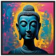 Harmony Unveiled: Buddha Head Canvas Elegance 32