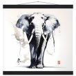 Harmony in Hues: The Majestic Zen Elephant Print 31