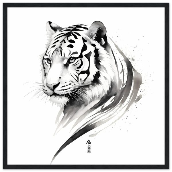 A Fusion of Elegance and Edge in the Tiger’s Gaze 2
