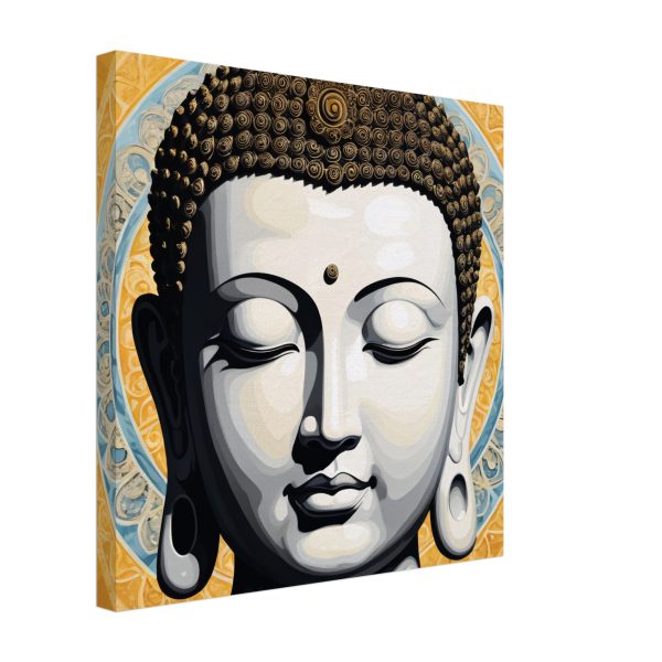 Harmony Unveiled: The Buddha Mandala Canvas 18