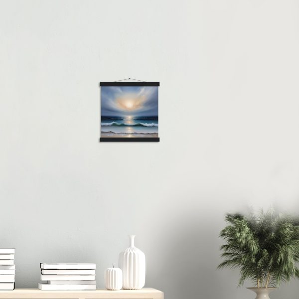 Harmony Unveiled: A Tranquil Seascape in Oils 7