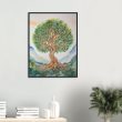 Tranquil Tree in Watercolour Wall Art 19