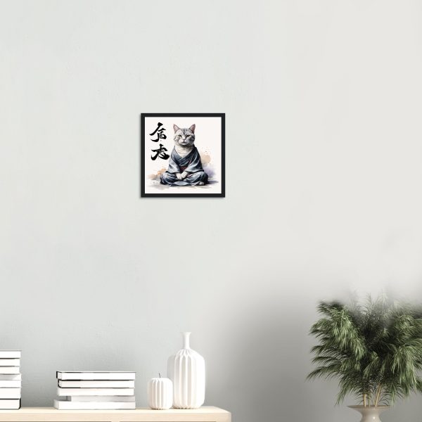 Zen Cat Wall Art: Find Your Inner Peace 3