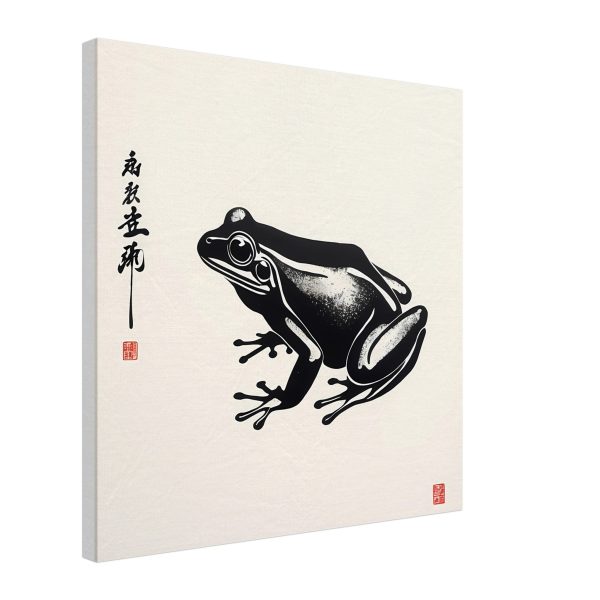 Zen Harmony: Unveiling the Enchanting Frog Print 9