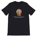 Embrace the Journey of Happiness | Zen Quote Premium Unisex T-shirt 7