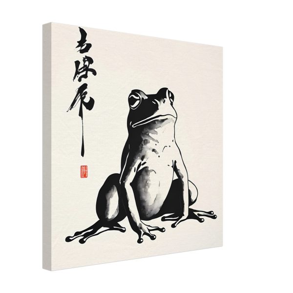 Elevate Your Space with the Serenity of the Meditative Frog Print 8