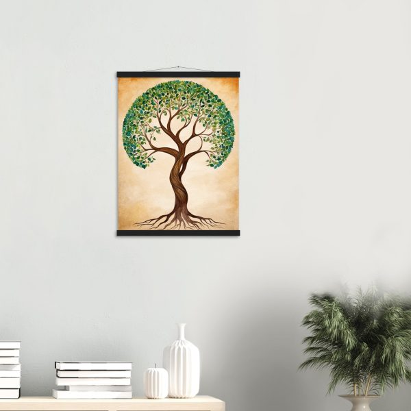 Green Essence: A Watercolour Tree of Life 8