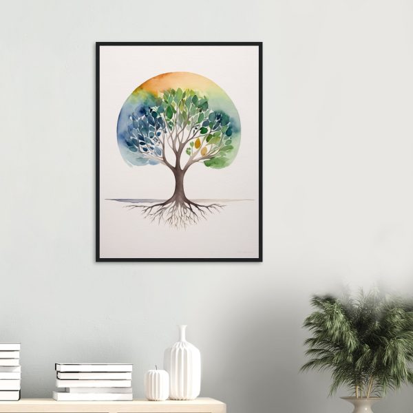 Harmonious Tree in Watercolour 7