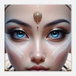 Gilded Beauty: Canvas Art of Elegance” 8