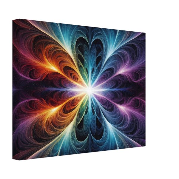 Cosmic Harmony: Zen Fractal Canvas Art for Tranquil Spaces 4