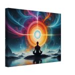 Harmony Unveiled: Zen-Inspired Abstract Canvas Print 6