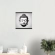 Harmonious Zen: Buddha Mask Poster Elegance 26