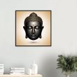 The Elegance of Black and Gold Buddha Canvas 18