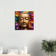 Zen Buddha Canvas: Radiant Tranquility for Your Home Oasis 34