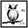 Embracing Tranquility: The Enchanting World of Zen Owl Art 29
