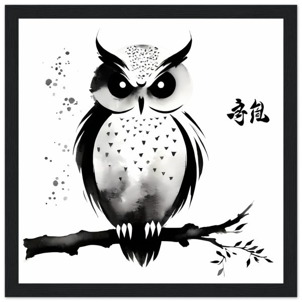 Embracing Tranquility: The Enchanting World of Zen Owl Art 11