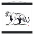 Monochrome Tiger Canvas Print 33