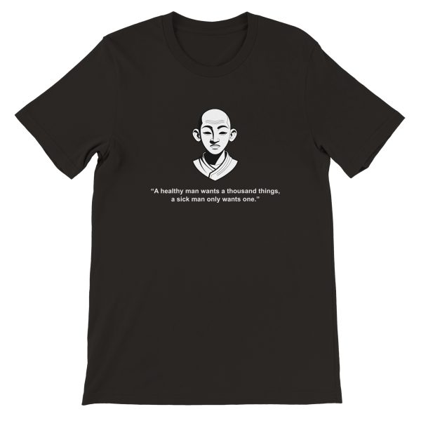 Zen Wisdom: A Healthy Man’s Desire Unisex T-Shirt 5