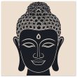 Aura of a Buddha Head Poster 32