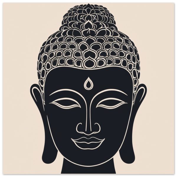Aura of a Buddha Head Poster 12