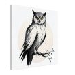 Exploring the Tranquil Realm of the Zen Owl Print 24