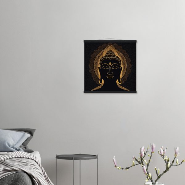 The Elegance of Buddha Head Poster Art 20