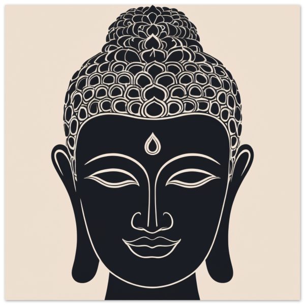 Aura of a Buddha Head Poster 5