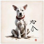 Zen Dog: A Playful Expression of Mindfulness