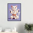 Karate Kitty Yoga Wall Art 19