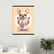 French Bulldog in Yoga Pose Poster 24