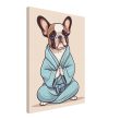 Yoga French Bulldog Puppy Poster 25