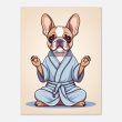 Yoga Frenchie Puppy Poster 14