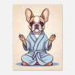 Yoga Frenchie Puppy Poster 20