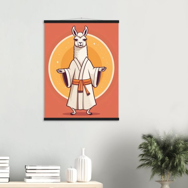 Infuse Joy with the Yoga Llama Poster 13