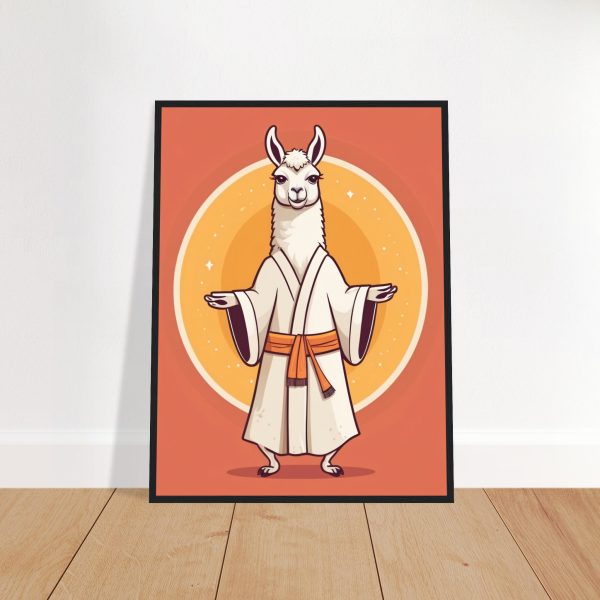 Infuse Joy with the Yoga Llama Poster 5