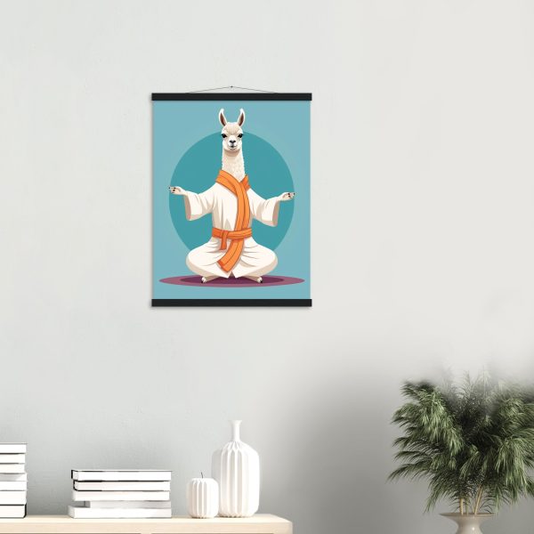 Namaste, Llama: Playful and Peaceful Yoga Poster 11