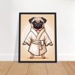 Yoga Pug Image: A Relaxing and Adorable Artwork 19