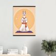 Llama in Meditation: A Humorous Yoga Illustration 23