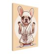 French Bulldog in Yoga Pose Poster 17
